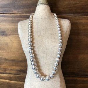 Tiffany & Co. Graduated Ball Necklace